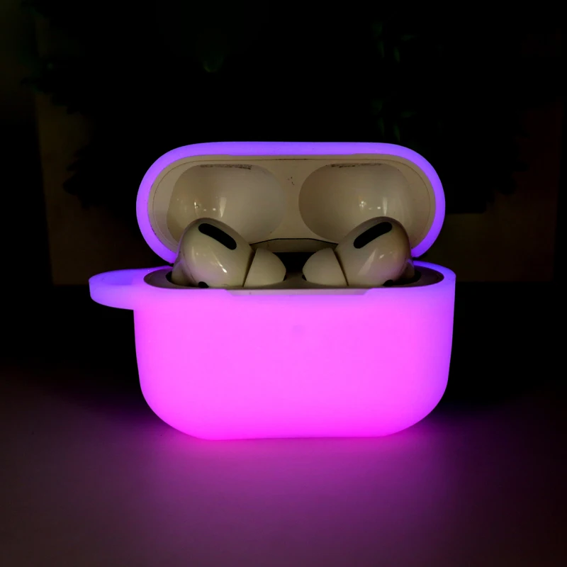 Luxury Neon Earphone Case Luminous Night Glow - Image 3