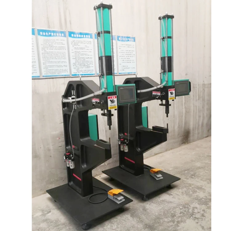 Bolt Nut Press Riveting Machine3/ 5/8T Tons Pneumatic Hydraulic Press Riveting Machine