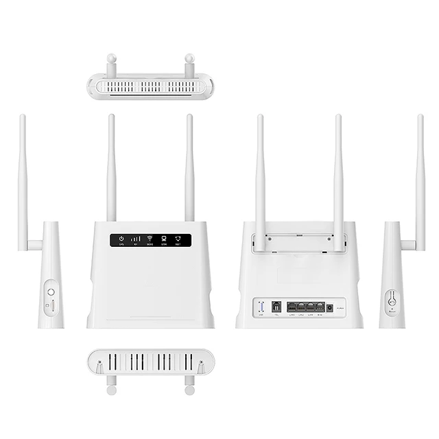 RJ11 Router Esim Wifi Repeater Sim Card  Modem Router Openwrt Router Internet Unlimited Internet Network Universal 4g Wifi Modem