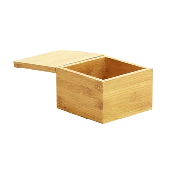 square bamboo storage organizer box magnetic lid gift packaging box wholesale