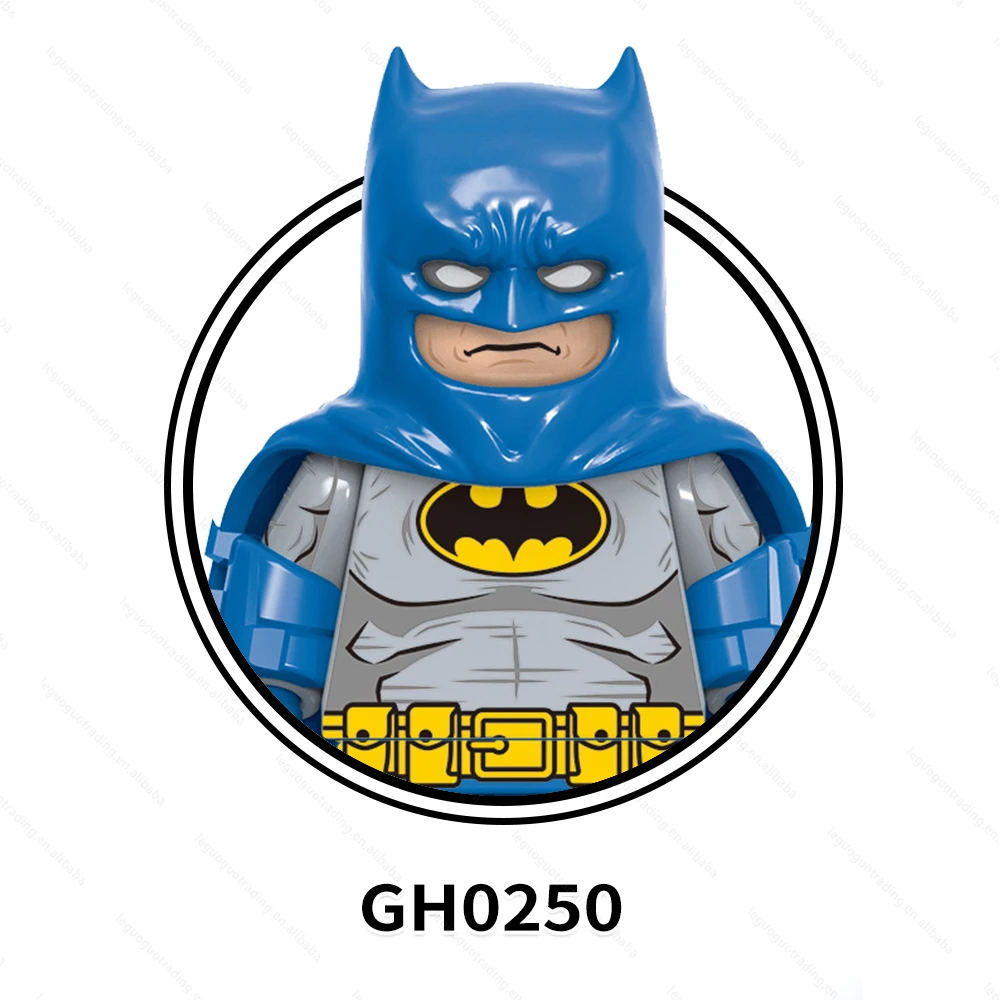 G0132 Super Superheros the Reverse Flash Zoom Comic Version of Bat Imposter Bat Building Blocks Mini for Kids Toys