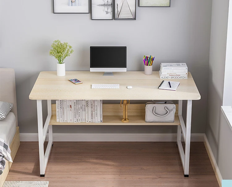 Luxury modern office desks furniture executive office desk with shelves