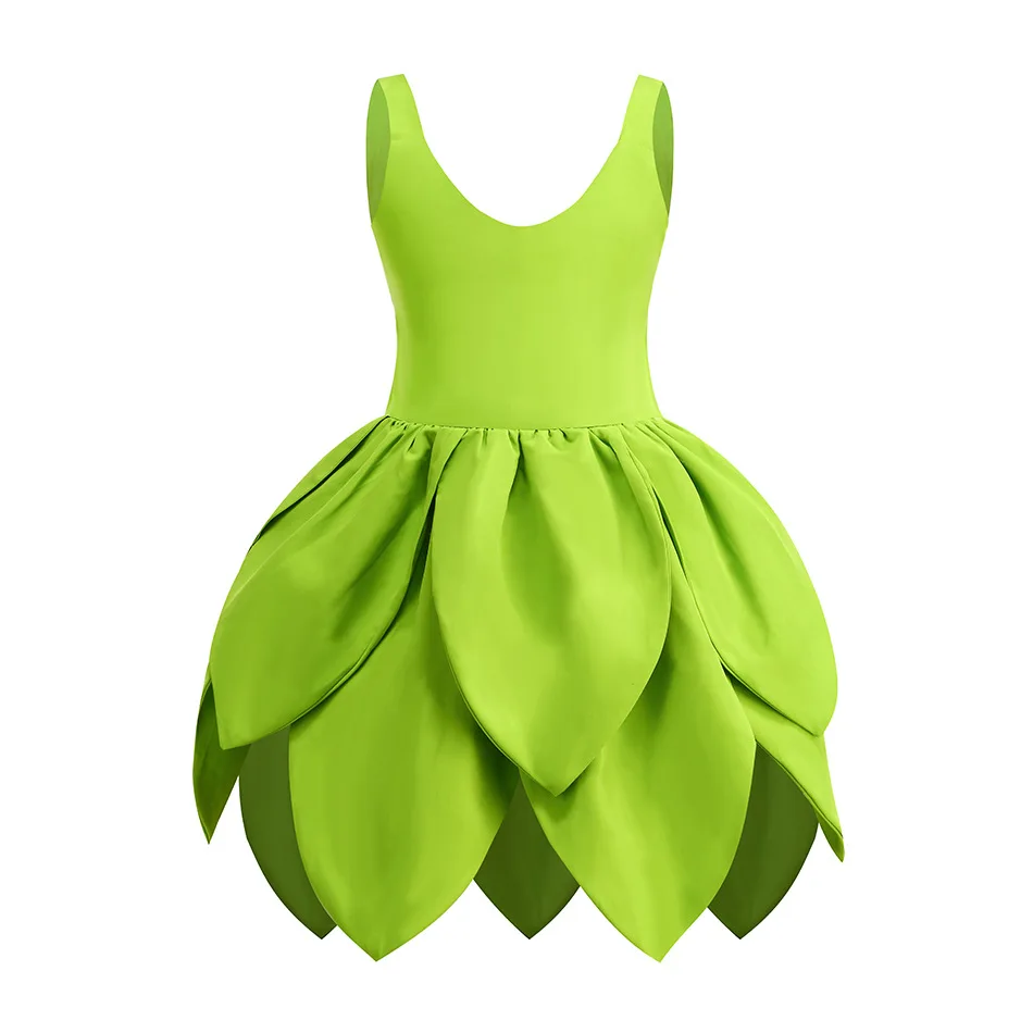 Christmas Tinker Bell Cosplay Fancy Party Girls Princess Inspired  Tinkerbell Dress Kids Halloween Fairy Butterfly Wing Costumes