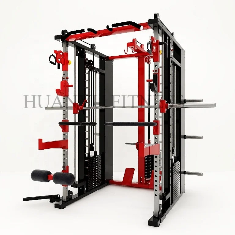 Высокопроизводительное оборудование для тренажерного зала/многофункциональная Смит-машина для обеспечения безопасности фитнеса