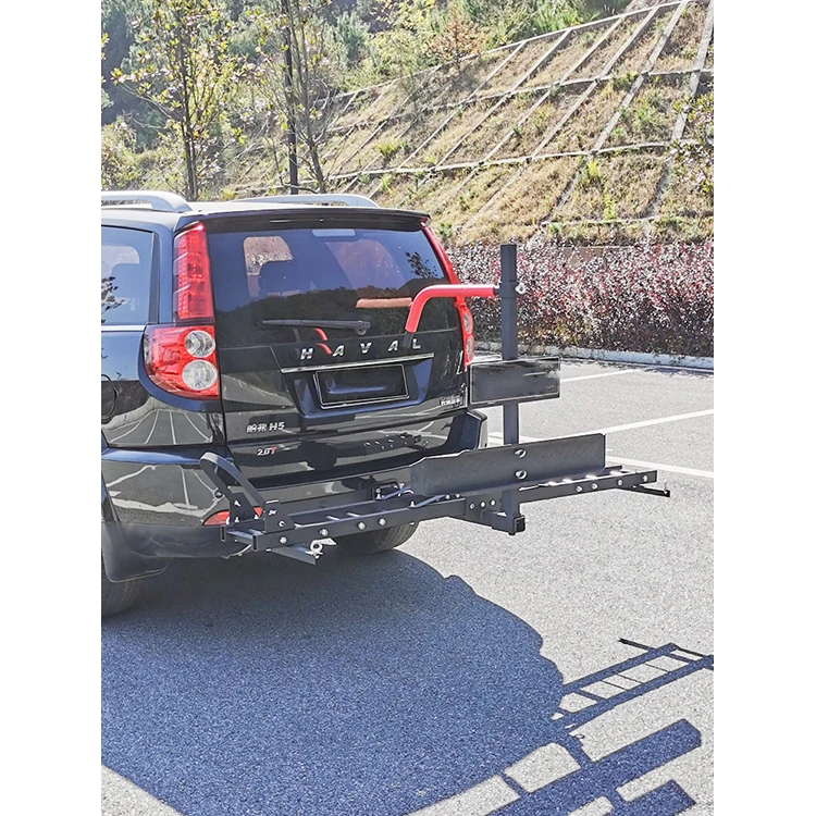 Сцепное крепление велосипедная стойка-переноска трехколесная подставка для мотоцикла задняя автомобиля