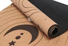 Cork Yoga Mat - Black Design02