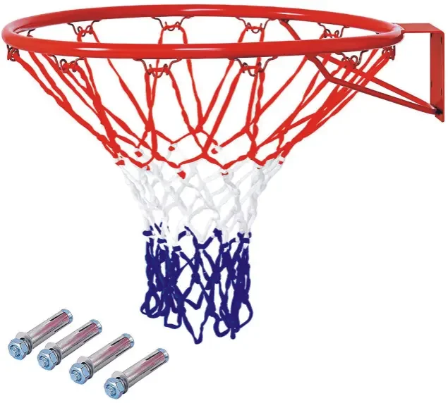 IUNNDS ODM/OEM Manufacture Price Metal Steel Outdoor Basketball Ring Rim Wall Mount Portable Basketball Hoop