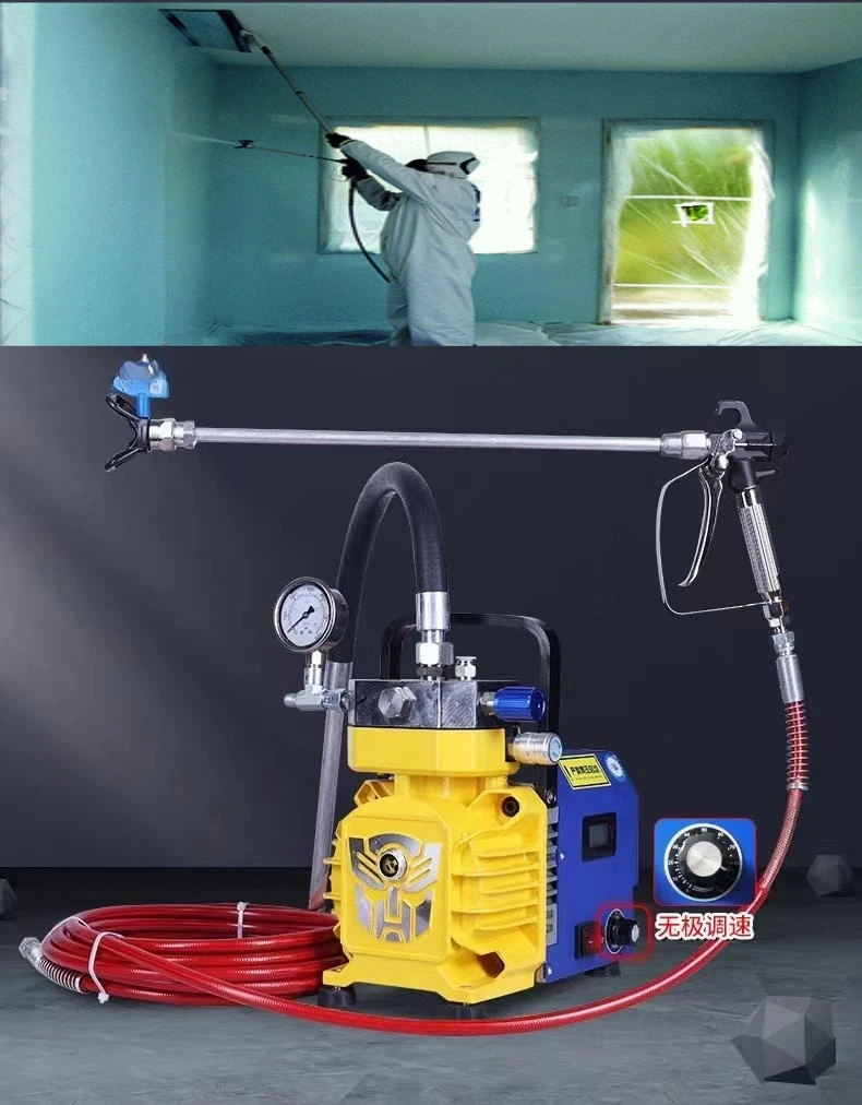 Small Emulsion Paint Spraying Machine,Electric Highpressure Spraying