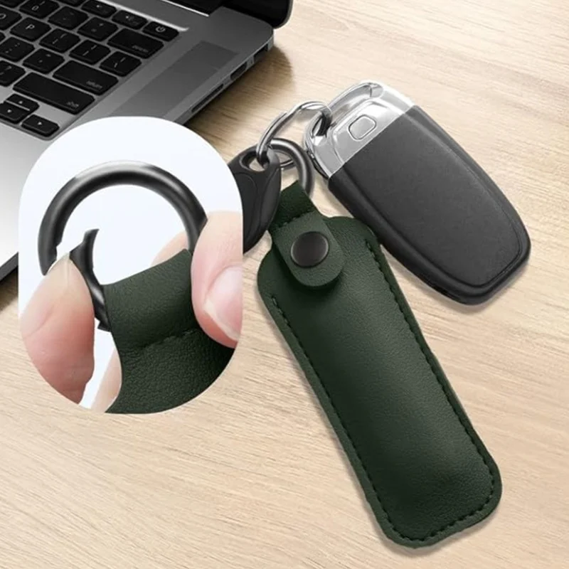 Universal Mini USB Flash Drive Leather Protective Case with Anti-loss Feature for Online Banking U-Shield preview 3
