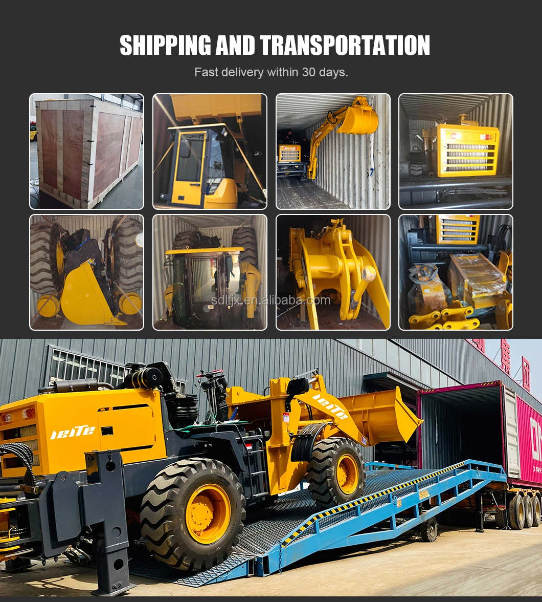 Diesel Mini Backhoe loader 3 ton 5 ton CE EPA China Sale 4 wheel drive new backhoe and loader Applicable earthmoving machinery