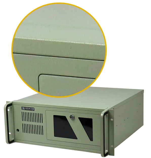 IPC610F  4U ATX Industrial Server  Computer case Barebone Chassis From Toploong