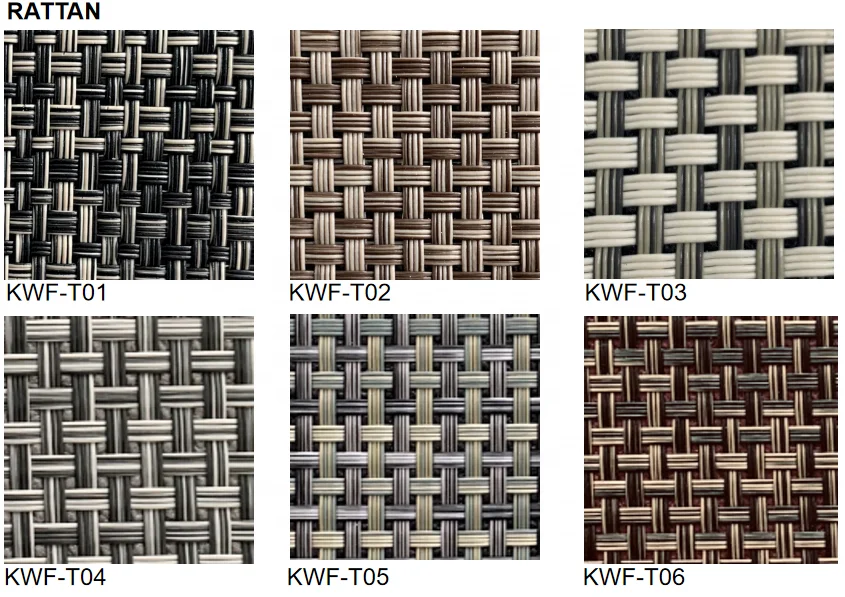 Fashion New Textilene-Design Anti Slip Woven Pvc Floor Carpet Mat for Living and Dining Room / Balcony / Office