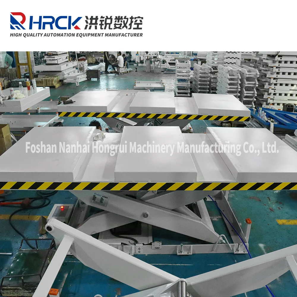 Smooth Lifting Strong Load Capacity Heavy-Duty Hydraulic Lift Table  for Woodworking Automation and Efficiency