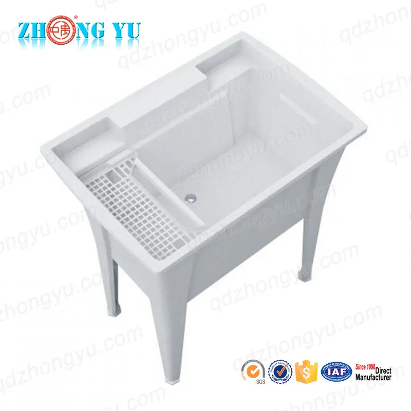 97L раковина для ванной комнаты пластиковая Ванна стирки с доска
