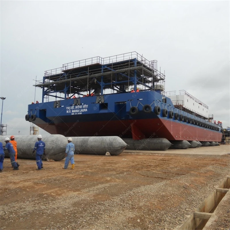 Durable Floating Rolling Inflatable Rubber Airbag Balloon for Marine Boat Yacht Ship Vessel Natural Rubber for Salvage Launching