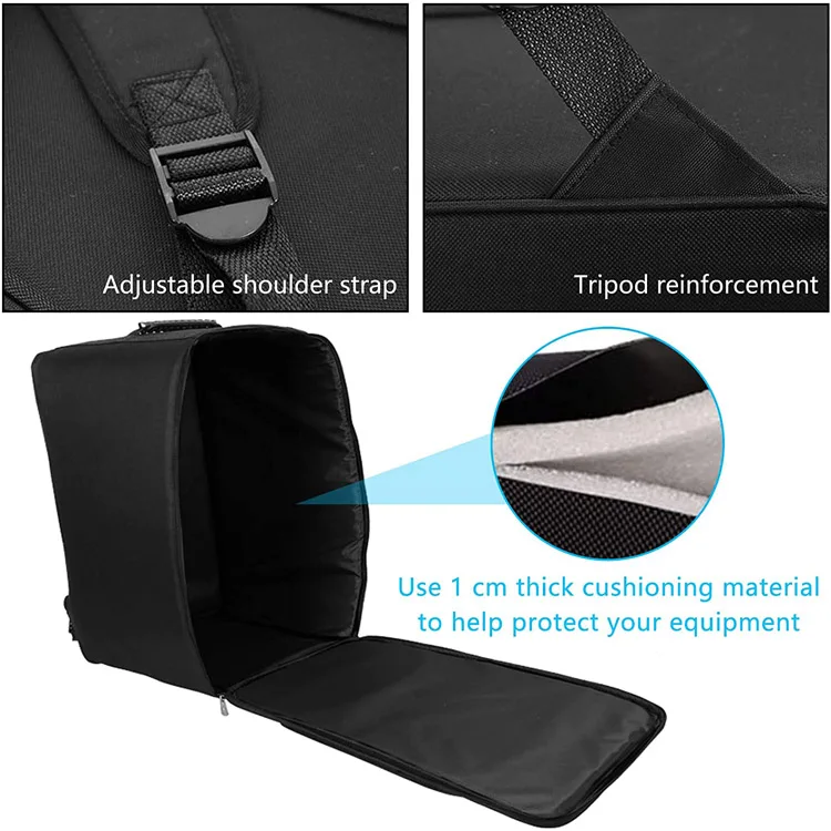 Factory Custom Durable Travel Padded Standard 600D Cajon Drum Bag
