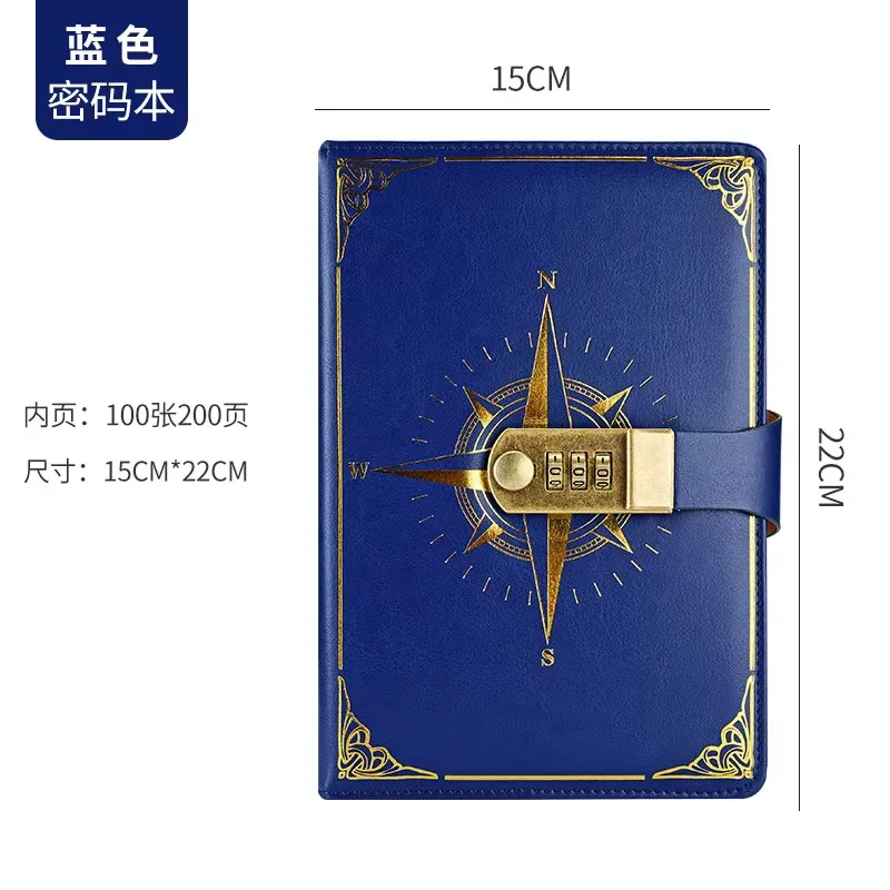 Wholesale Custom Password Book with Lock Creative Notebook Multi ...