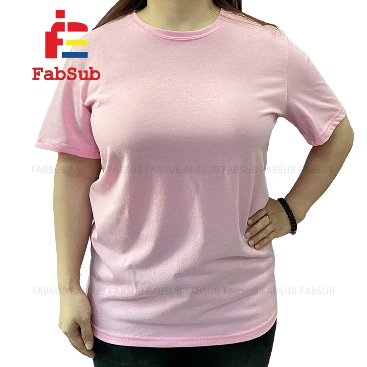 65 Polyester 35 Cotton T Shirts
 Wholesale Custom 65 Polyester 35 Cotton T Shirt For Sublimation Print