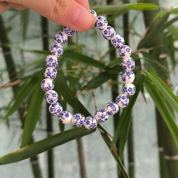 8mm絶妙なセラミックSentieブルーとホワイトセラミックナショナル