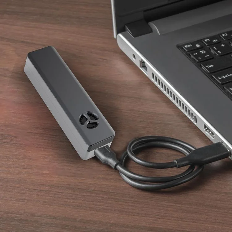 Chinese factory supplier supply  Cooling Fan Type C Usb3.1 M.2 Nvme Adapter Ssd Enclosure Rigid 2 Tb Ssd External Case 2242 Adapter Case Ssd Nvme Case Led - Buy Case Externo Ssd Tipo C,Ssd Casing M2 Pad,Case Externo Ssd