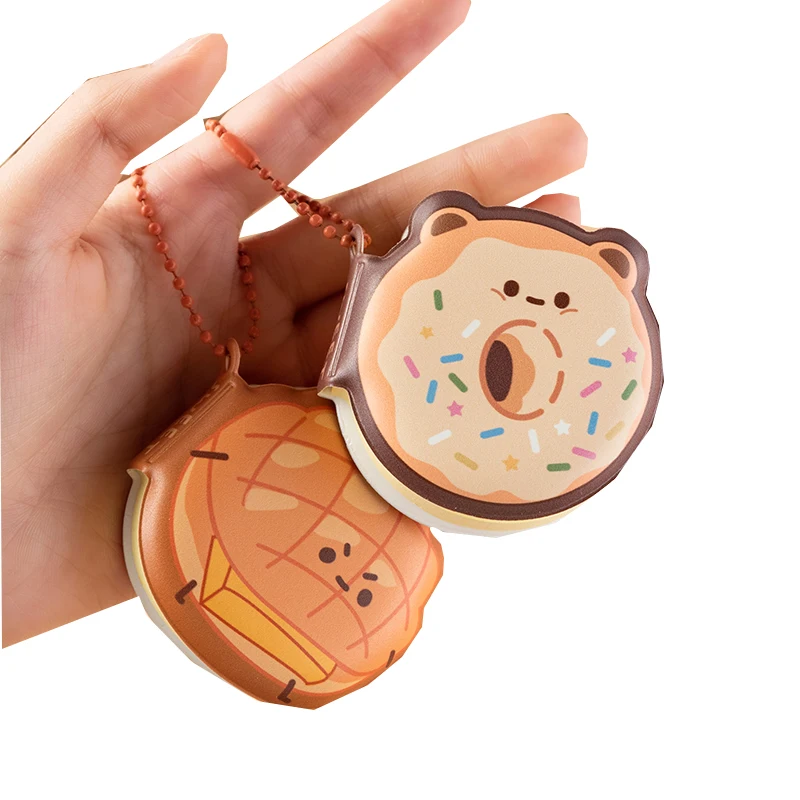 Cookie Shape Decompression Bean Notebook Creative Cartoon Sticky Notes Portable Cute Notepad Mini Memo Pad