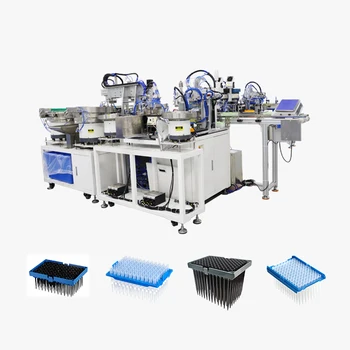 Fully Automatic Pipette Tips Filter assembly machine Automatic installation produce line filter tips assembling