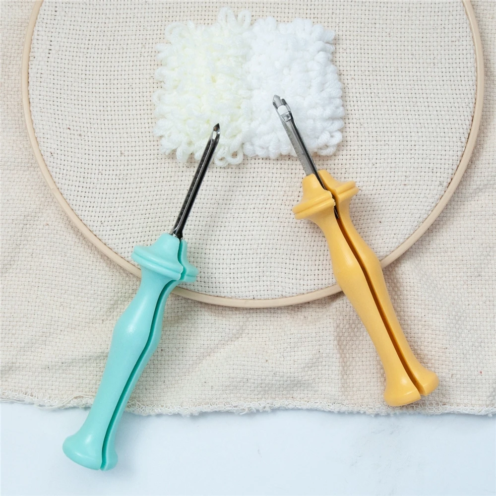 Plastic Punch Needle Rug Hooking Tool Buy Plastic Punch Needle Rug Hooking Tool For Embroidery