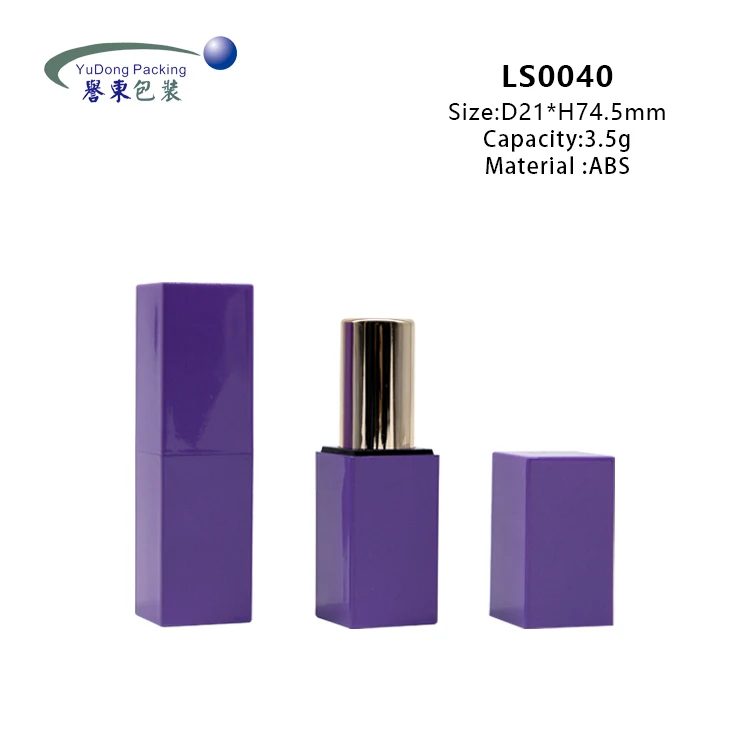 2022 New Arrival Lipstick Tubes Manufacturer Square Lipstick