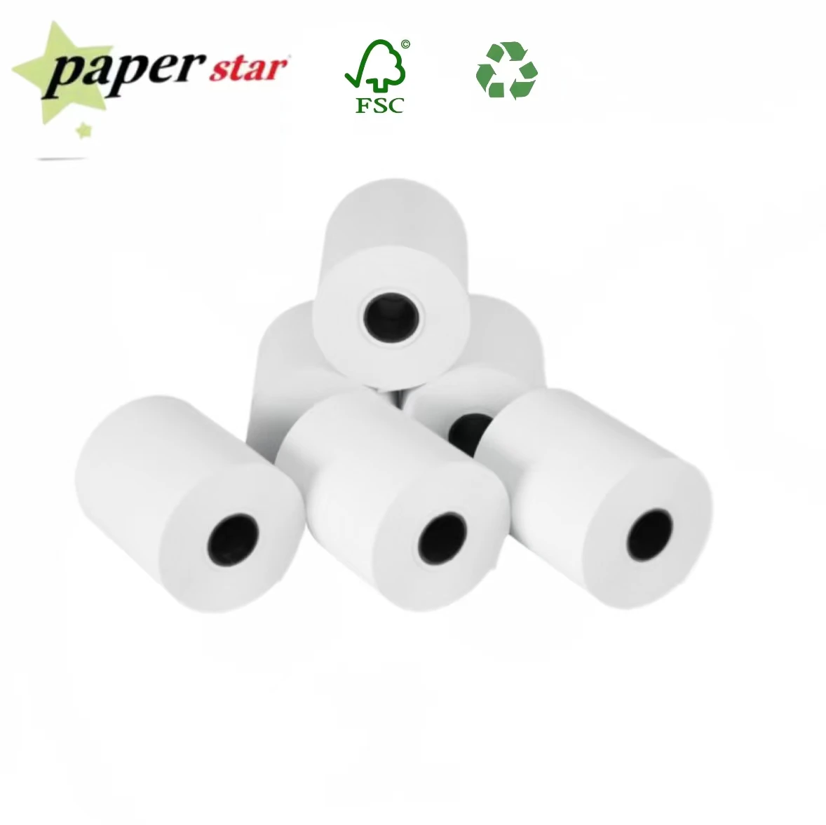 Malaysia Popular Thermal Paper 57*40 80*80 Catering Supermarket Cash Register Paper