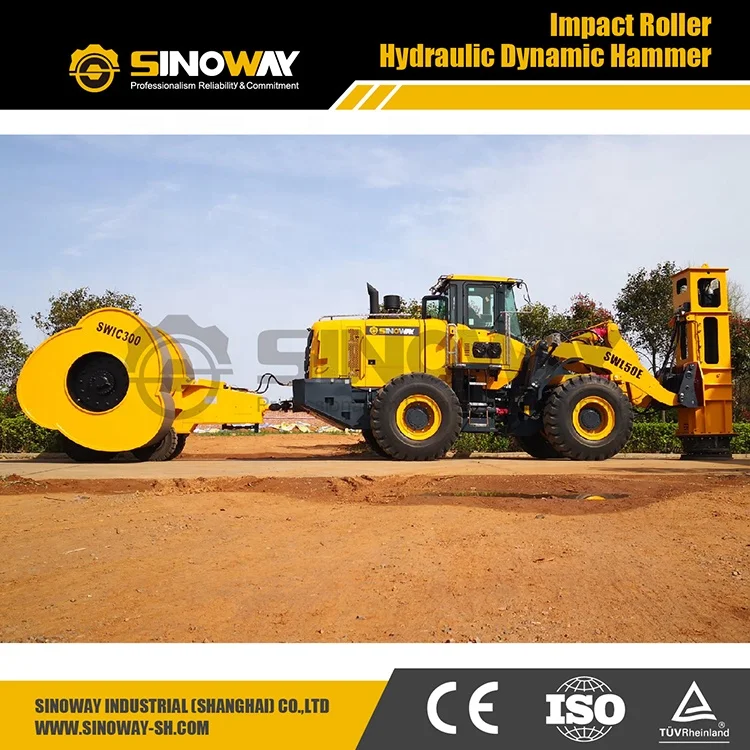 High Efficiency Dynamic Triangular Impact Compactor 32kj Rapid Impact Compaction Machine for Sale