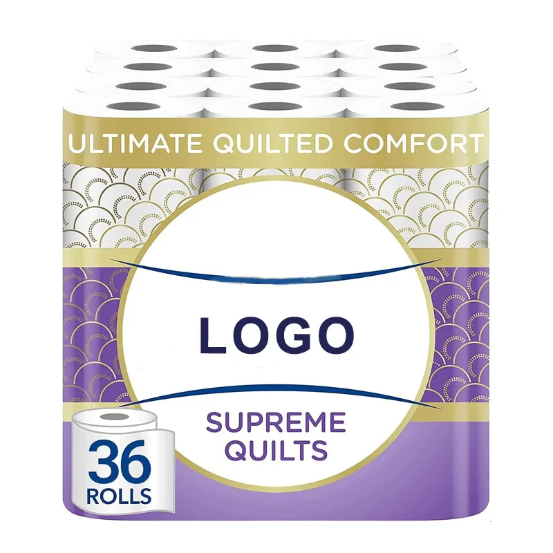 Factory Direct Selling 15/18 Gsm Toilet Tissue Roll For Commercial Use