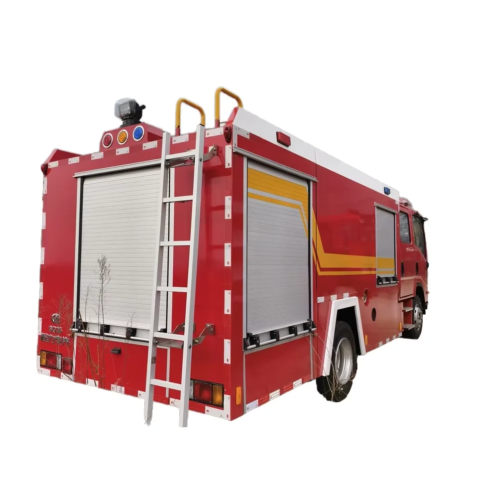 product 4x2  emergency fire rescue truck with water sprinkler fire fighting truck product-2