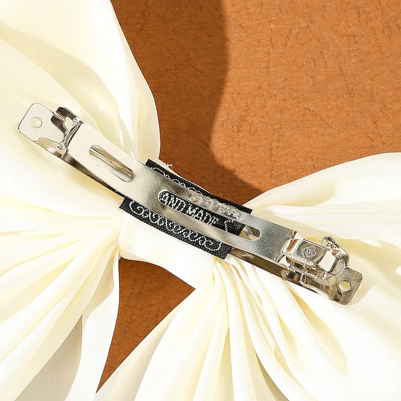 Женская атласная лента для волос с бантом ShanHai модная заколка лентой яркая аксессуары новинка весны