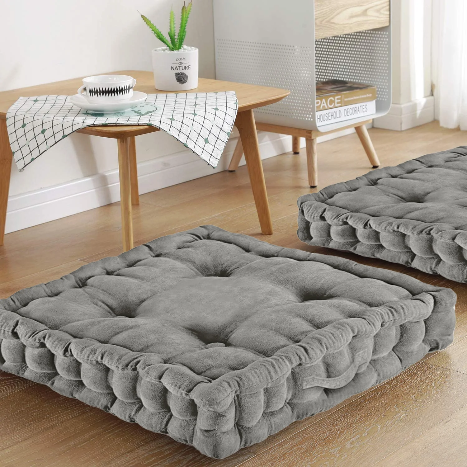 Kingworth Tatami Seat Cushions Customizable Color Comfort