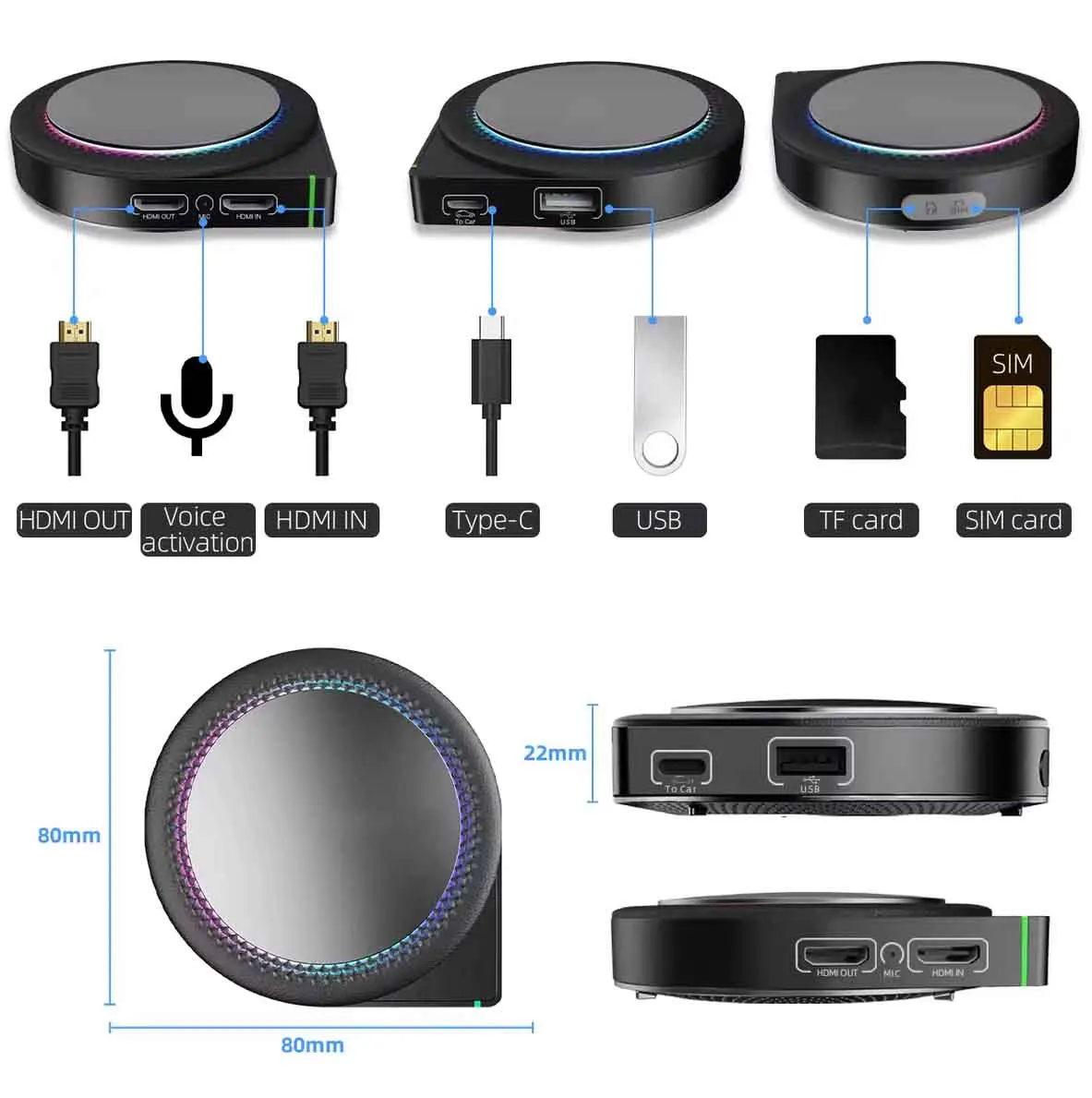 ベアボーン・キット Android AI Box 8GB/128GB ベアボーン・キット Android AI Box 8GB/128GB ベアボーン