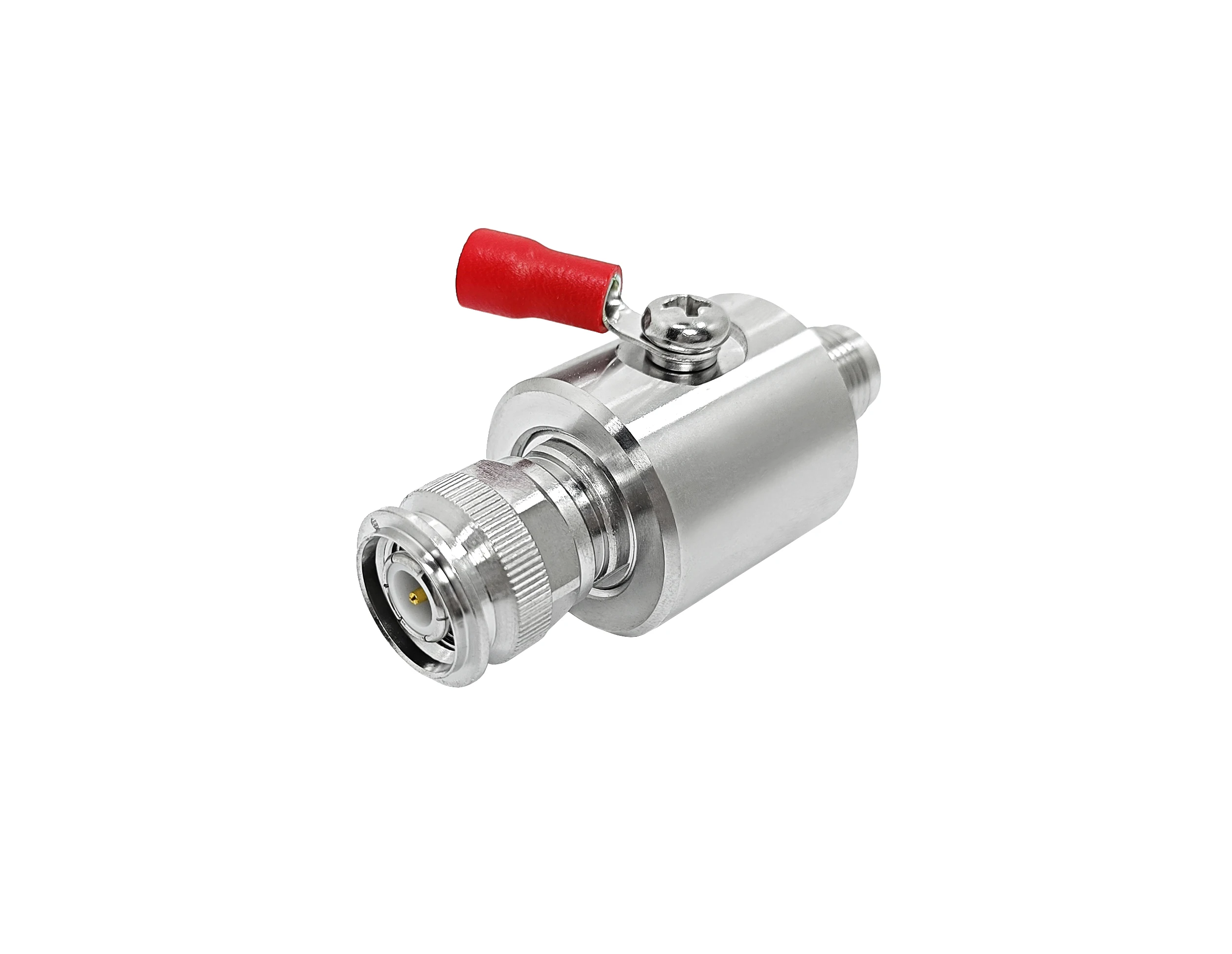 TNC Male To TNC Female RF Coaxial Connector Surge Arrestor 0-3G Lightning Protector Arrester manufacture