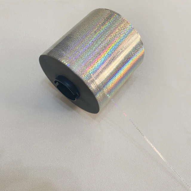 4mm Holographic Laser Anti-Counterfeiting Tear Tape for Hair Care Essential Oil Bottle Packaging