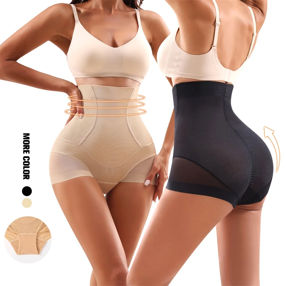 Custom Seamless Tummy Control Shapewear Gym Panti Bodysuit Underwear Waist Trainer Shaper for Women factory