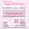 Journal de travail Pink-Piggy-112 clés