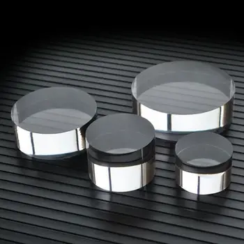 Custom Clear Round Block Solid Acrylic Column Rod Display Riser Perspex ...