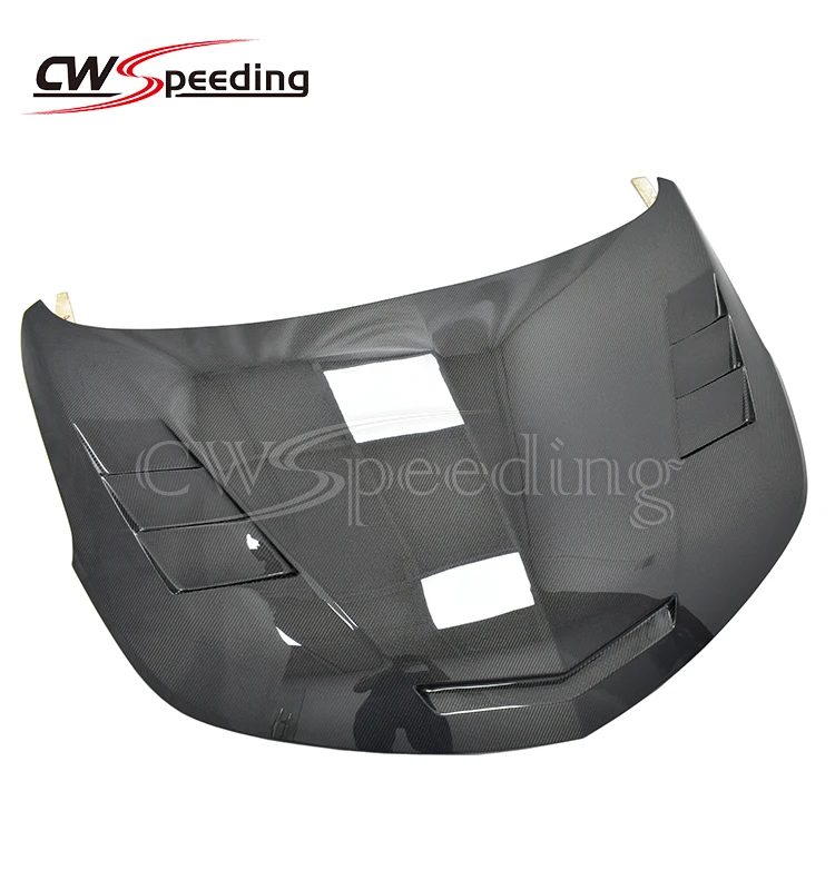CWS-B STYLE CARBON FIBER ENGINE HOOD BONNET for CHEVROLET CRUZE 2016 2017 2018