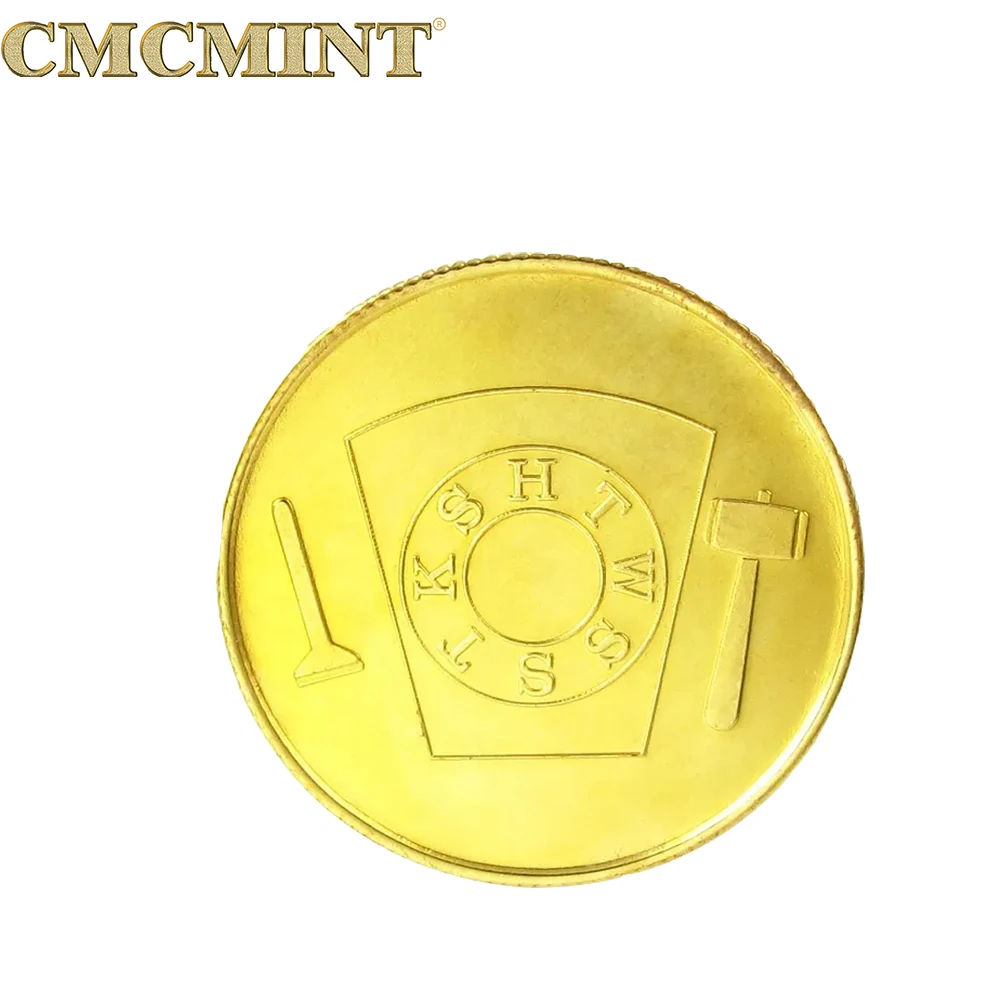 カスタムロゴ金属ゲームコインカナダコイン卸売アルミトークンコインコレクション用