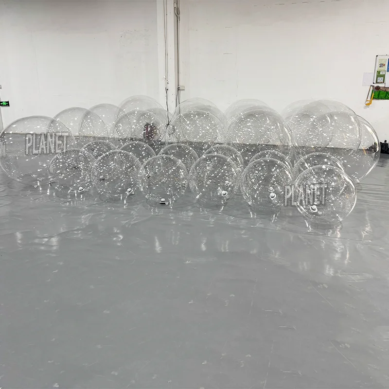 Hot Sale Outdoor Big Transparent PVC Clear Balloon Ball Giant Inflatable Clear Ball for Party Decoration