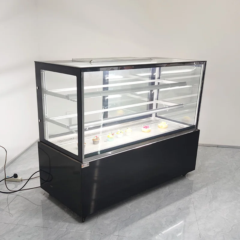 Commercial Freezer showcase Display Bakery Cake Cooler Sandwich Display Cooler