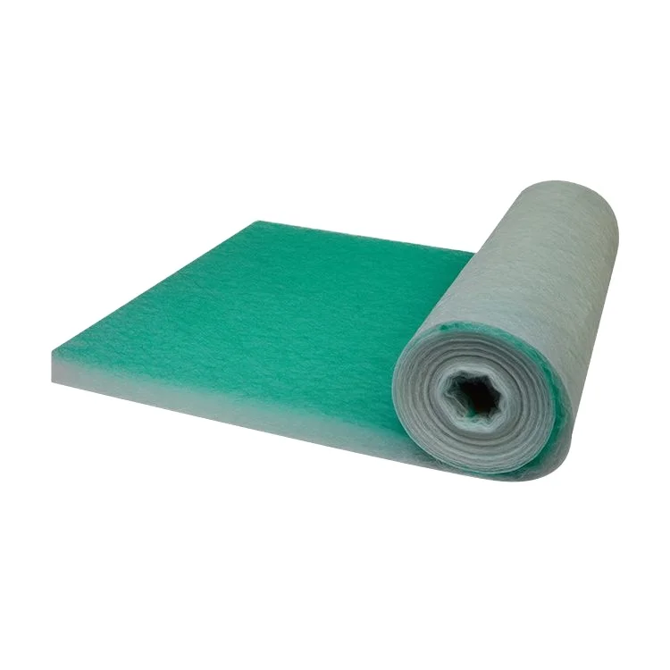 Fiberglass Filter Floor Filter Media Rolls And Pads For Paint Booth