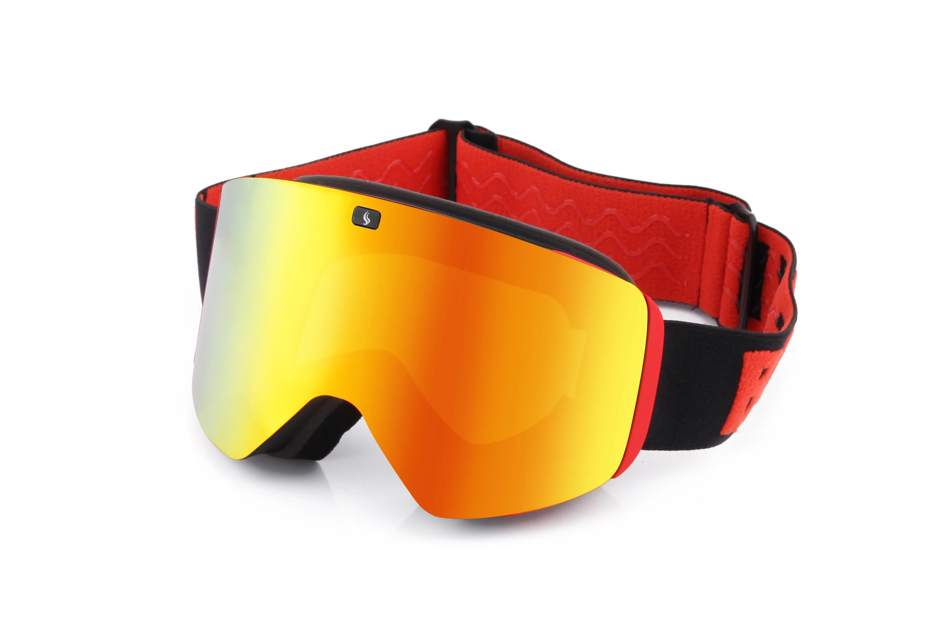 Whale Men Anti fog Ski Goggles Lens UV400 Double Layer Snow Sport Goggles 
