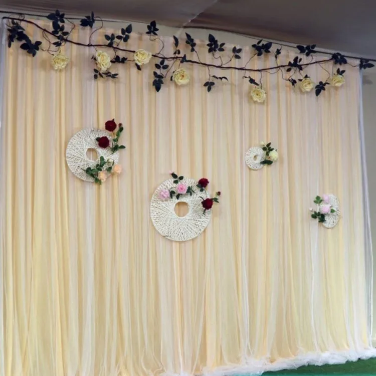 Wedding Event Decoration Backdrop Cloth Beatiful Wedding Decoration