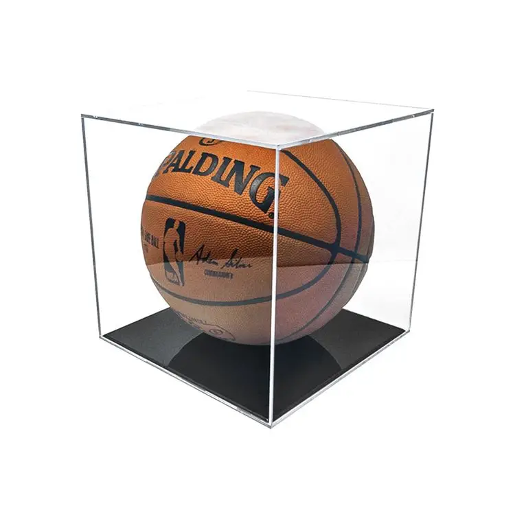 High Quality Clear  Display Case Basketball Display Case Collectible Dust Proof protection Acrylic Box