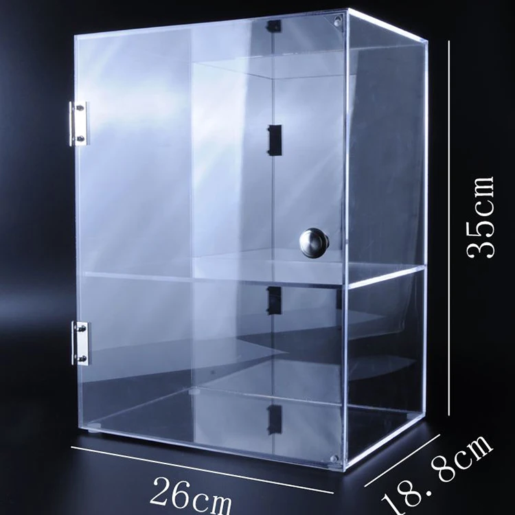 Clear Acrylic Cosmetic Cube Organizer Drawer Cosmetics Organizer