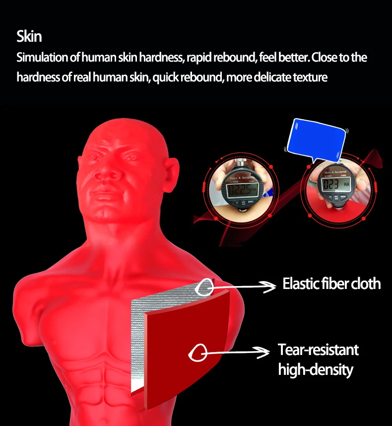 Free Standing Boxing Bag Kick Training Fight Boxing Taekwondo Human